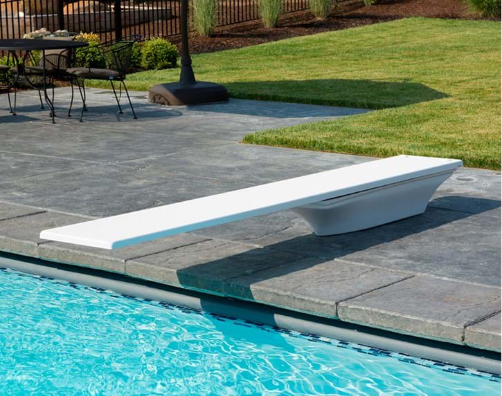 SR Smith 6' Fibre-Dive Diving Board w/ Flyte-Deck II Stand