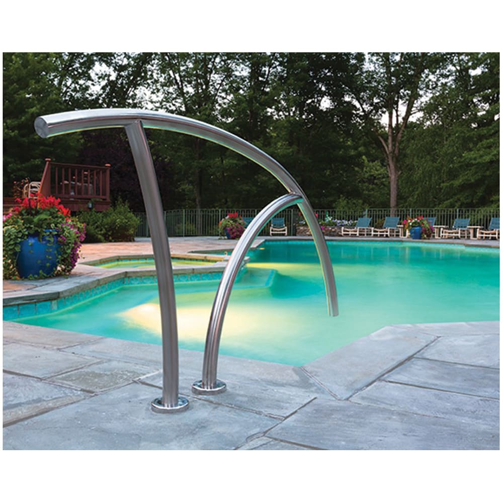 SR Smith Artisan Series Deck Mounted Stair Rail | ART-1004 - Stainless Steel