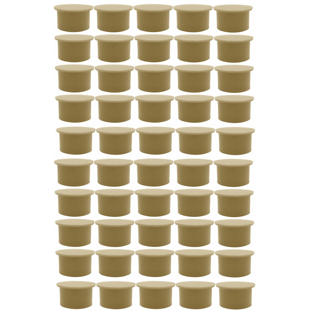 Poolzilla Tan Pool Safety Fence Hole Cover (25 Pack / 50 Pack)