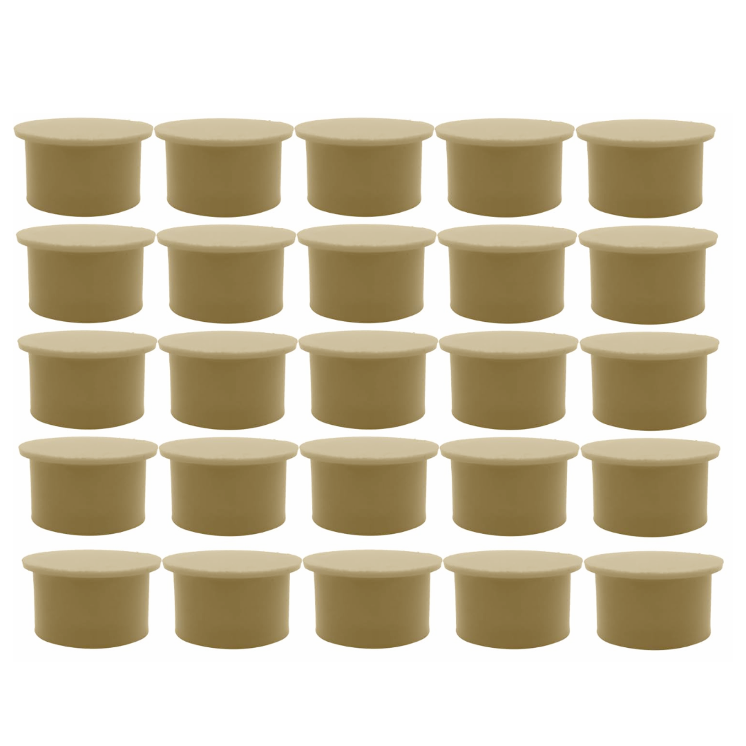 Poolzilla Tan Pool Safety Fence Hole Cover (25 Pack / 50 Pack)