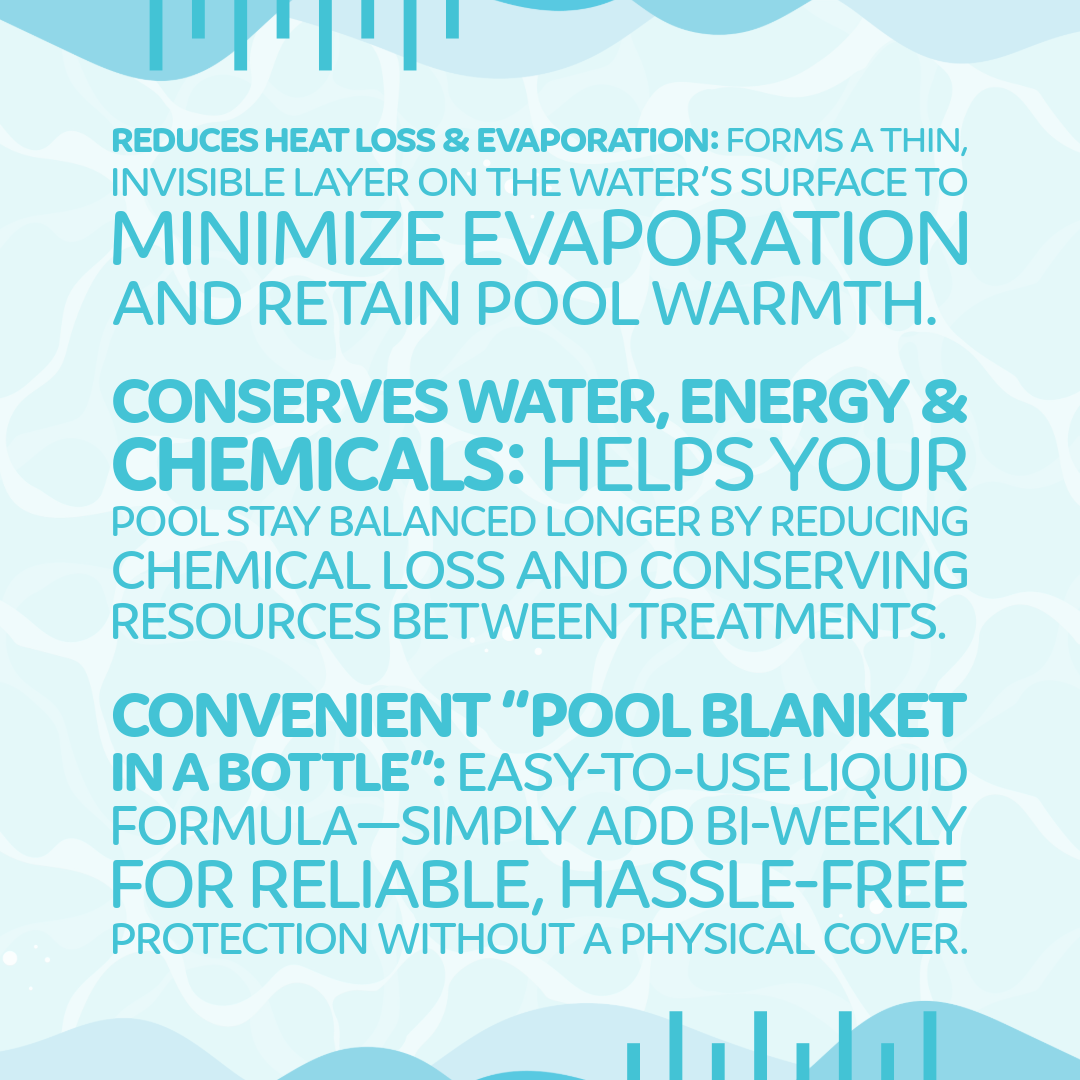 Pool Season 1 qt Liquid Solar Cover Cleaner