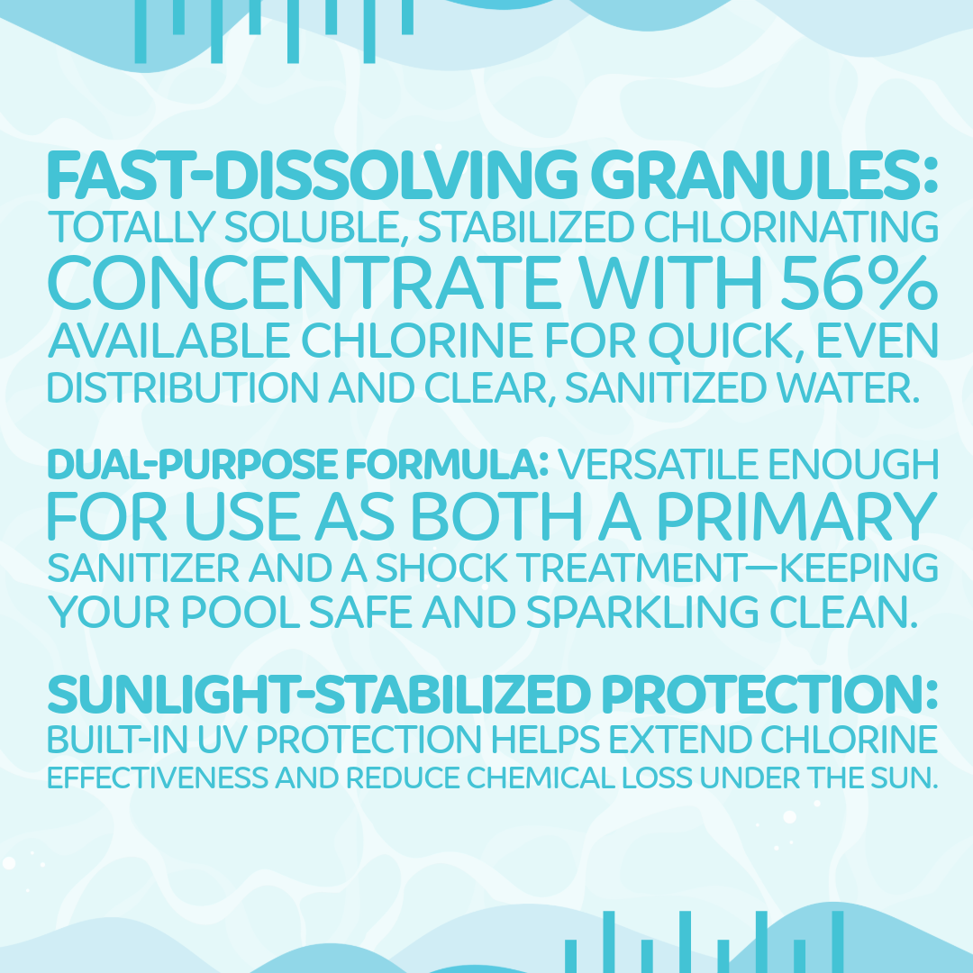 Pool Season Chlorinating Concentrate ( 1 / 2 / 25 / 50 LB )