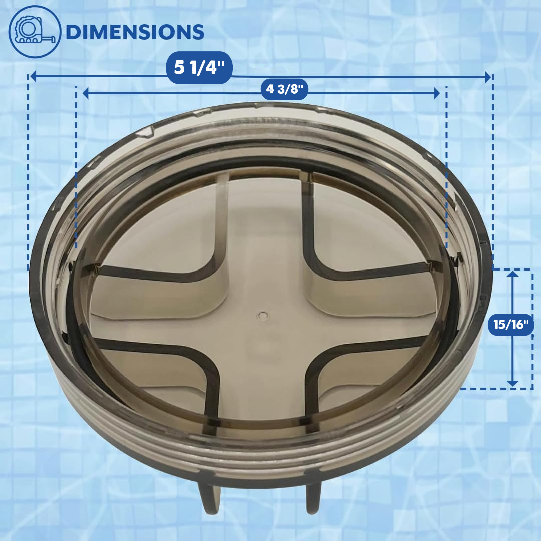 Poolzilla Sand Filter Pump Lid Cover, Compatible with Sandpro Series D Filters by Game Above Ground - Fit for 75110, 75131-V1 for 3/4HP