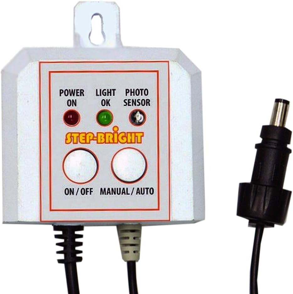 Poolzilla Pool Step Light - (3 Colored Lenses) for Poolzilla Pool Step Ladder and Blue Torrent Antigua Easy Pool Step Ladder