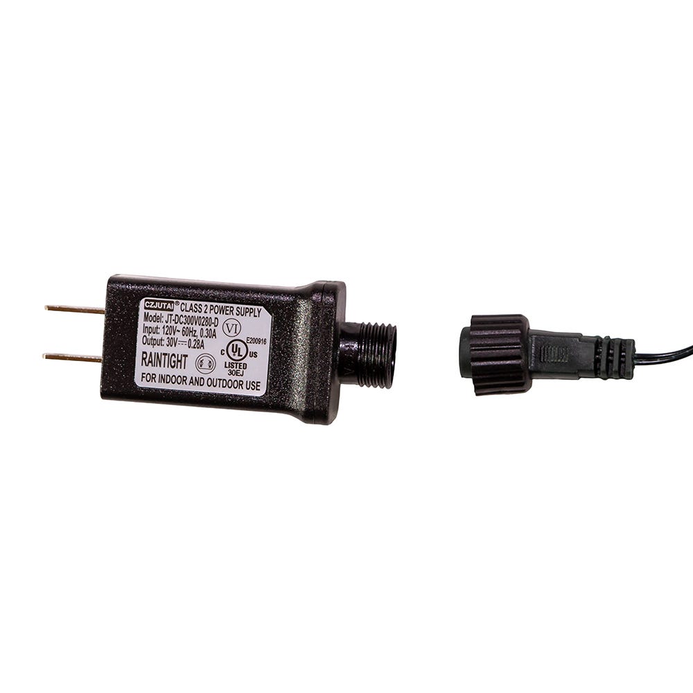 Kurt S. Adler 148' 1,800L Warm White LED Multifunction Rice Lights With Green Wire On Spool