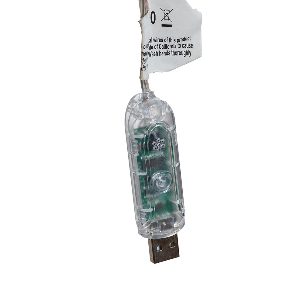 Kurt S. Adler 13.25“ Lighted Magical Iridescence Holographic Star Treetop + Remote