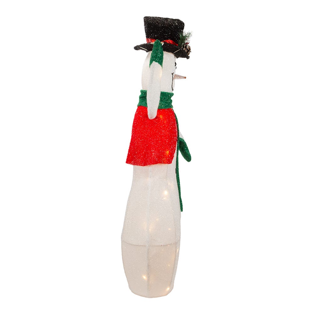Kurt S. Adler 36“ LED Light-Up Animated Snowman Lawn Décor