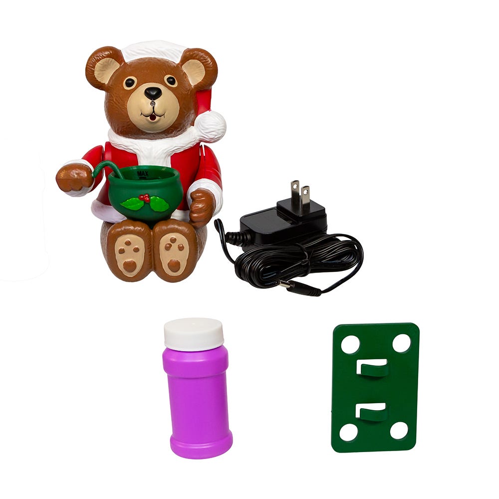 Bradley, the Christmas Bubble Bear