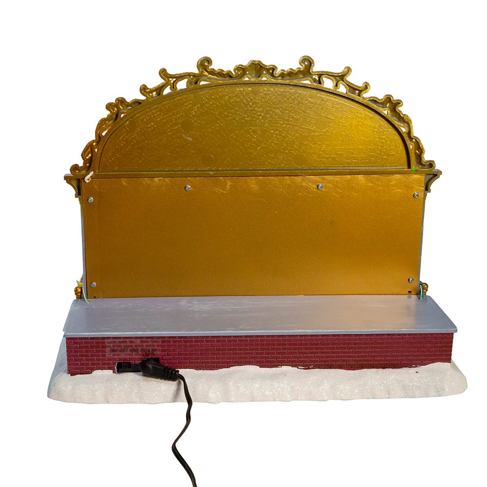 Kurt S. Adler Battery-Operated LED Light-Up Musical Bumper Cars Table Piece