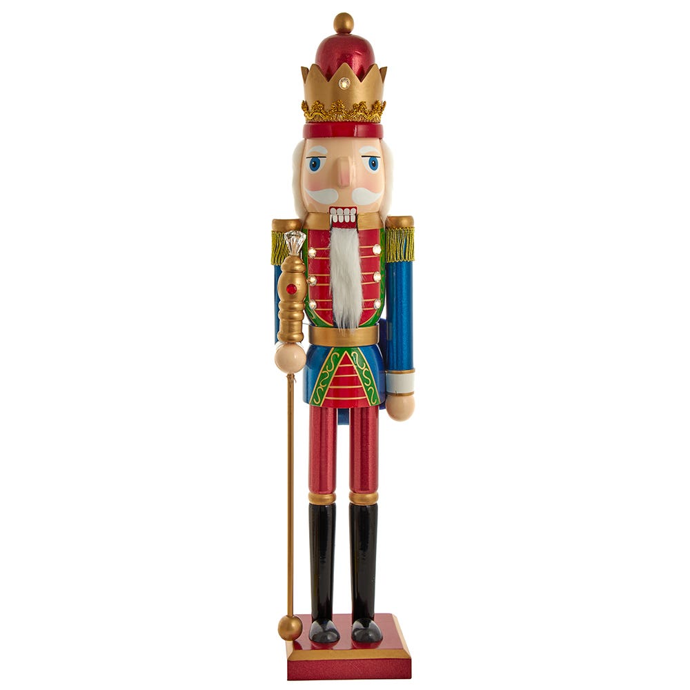 Kurt S. Adler 24“ Battery-Operated King Nutcracker