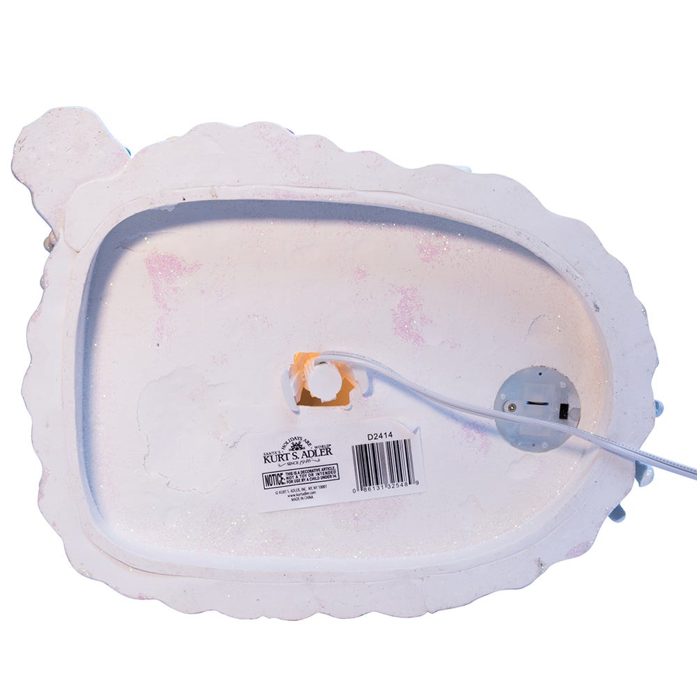 Kurt S. Adler 13“ Pre-Lit Claydough Gingerbread Inn with C7 Bulb