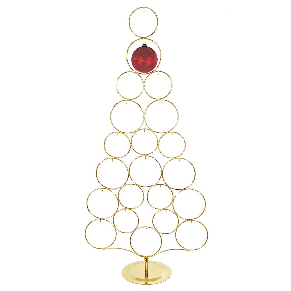Kurt S. Adler 42β Gold Metal Tree Rack