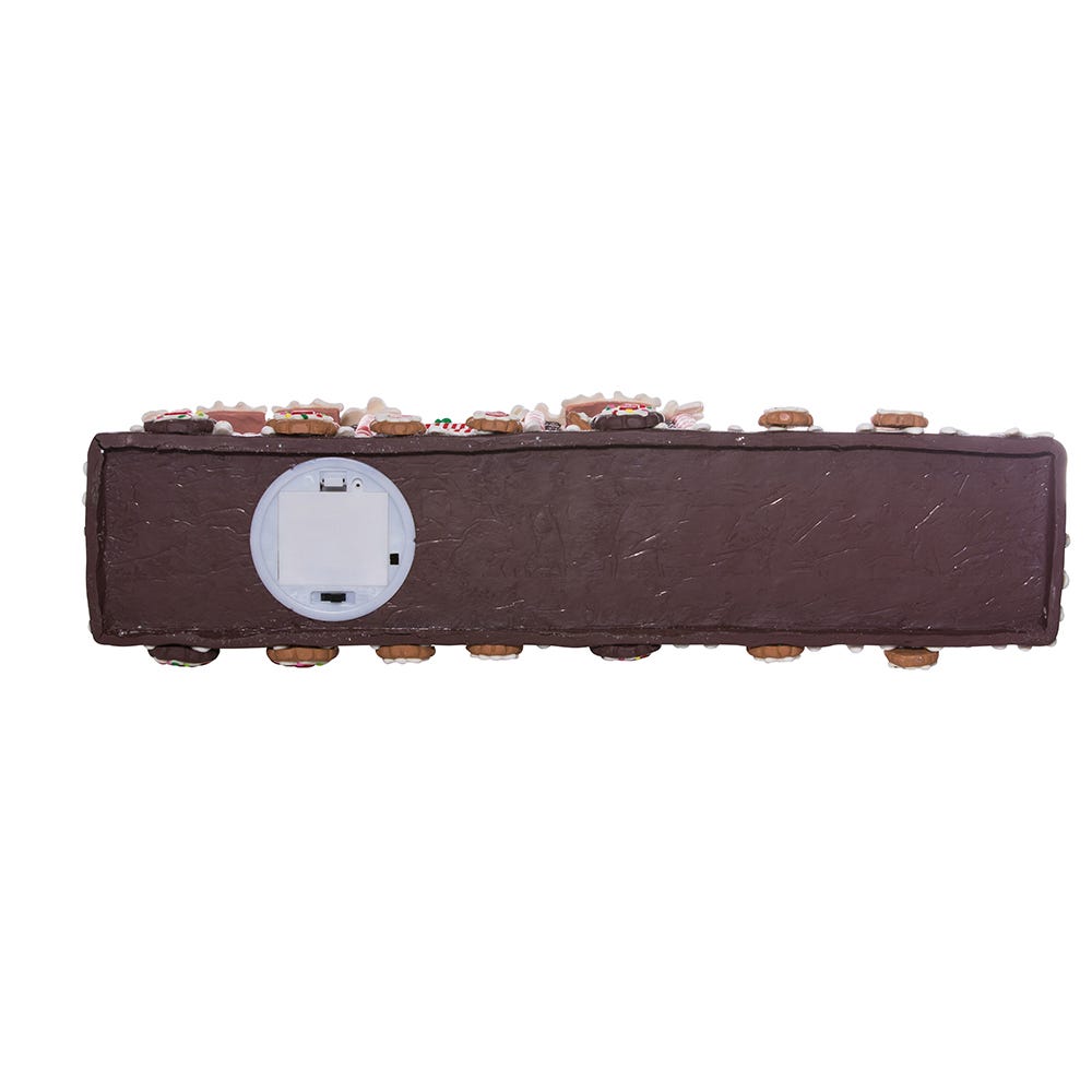 Kurt S. Adler 19.5“ Battery-Operated LED Gingerbread Train