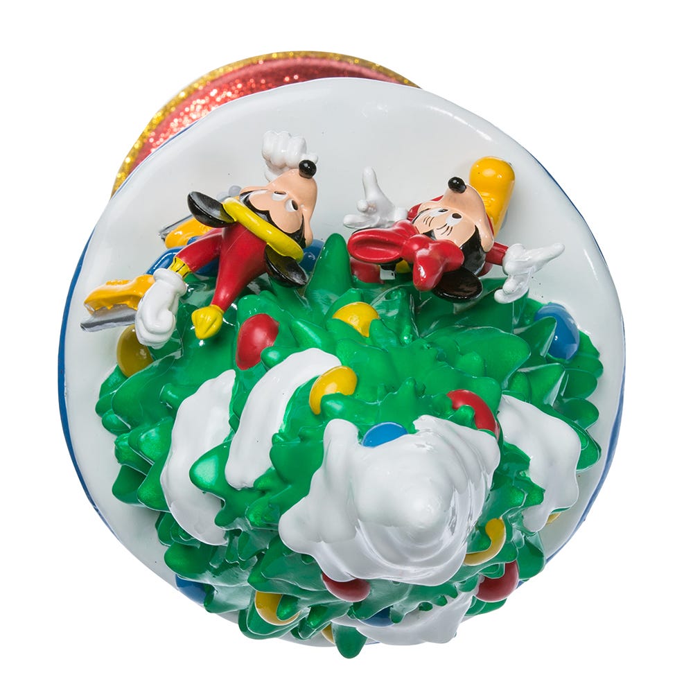 Kurt S. Adler 16.25“ Disney© Mickey and Minnie Mouse Ice Skating Hollywood™ Nutcracker
