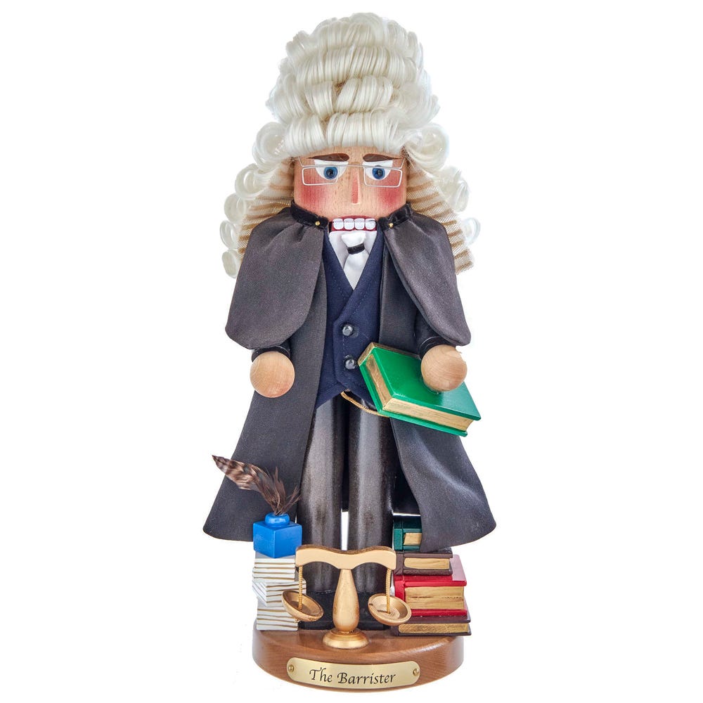 Kurt S. Adler 17β Steinbach Barrister Nutcracker