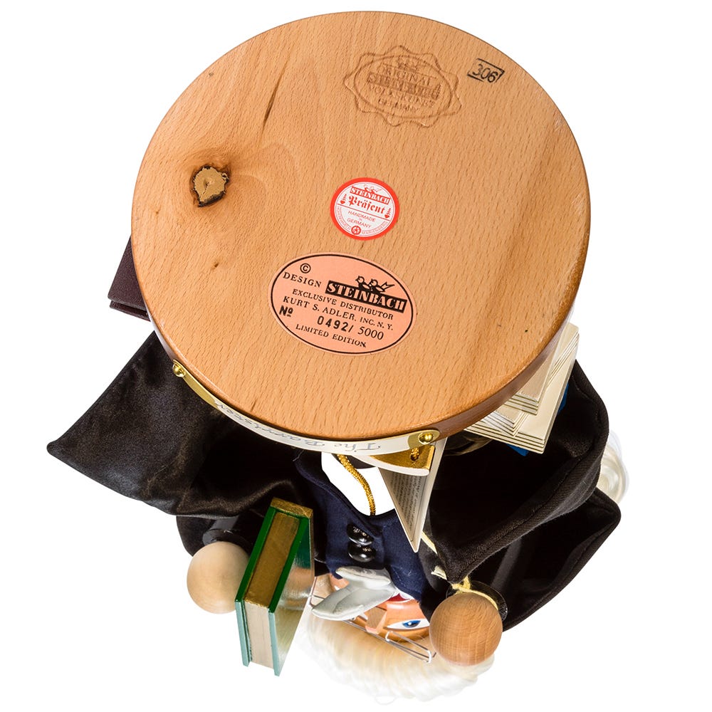 Kurt S. Adler 17“ Steinbach Barrister Nutcracker