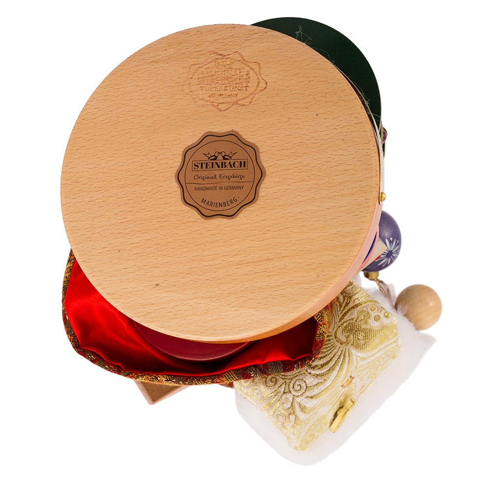 Kurt S. Adler 17“ Steinbach O Tannenbaum Musical Santa Nutcracker