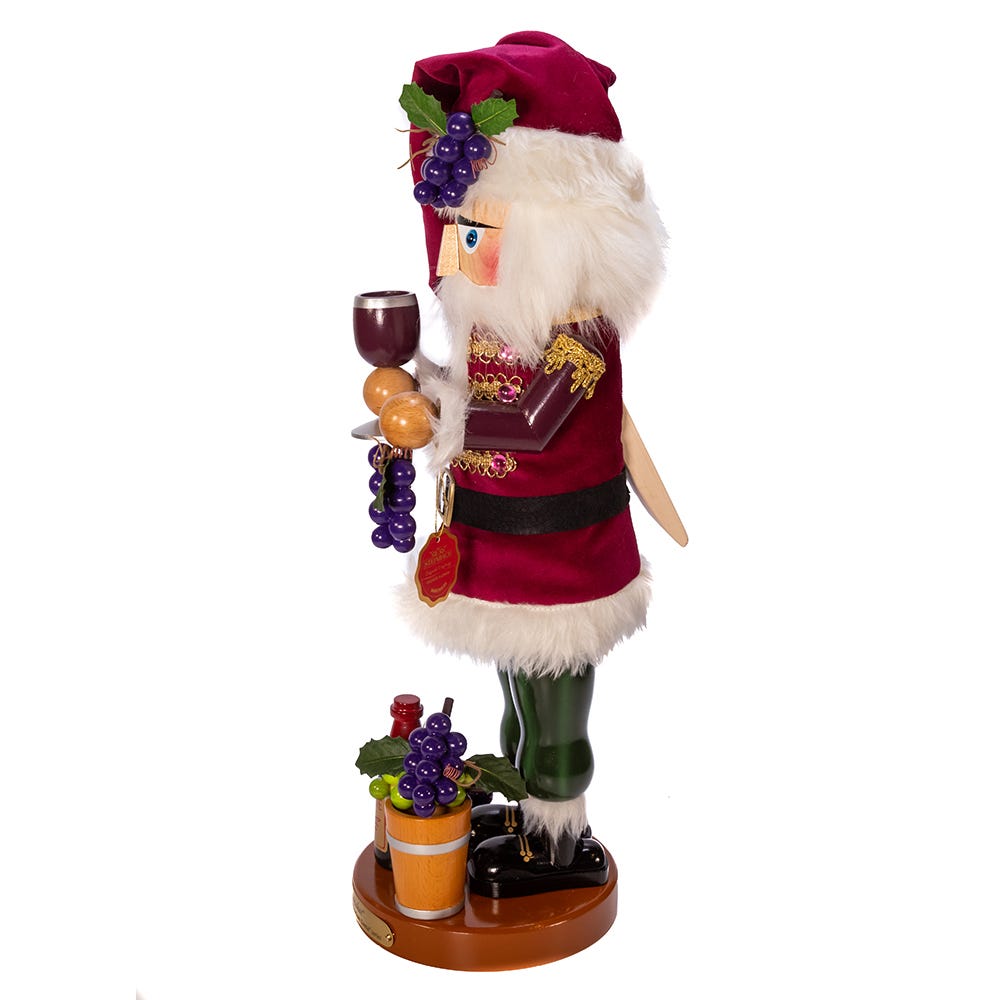 Kurt S. Adler 18.25“ Steinbach Winemaker Nutcracker