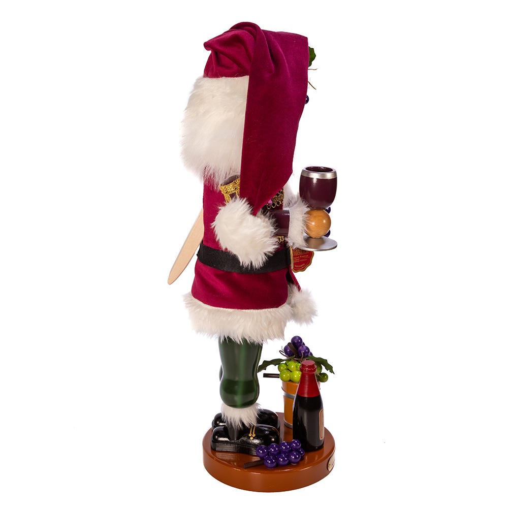 Kurt S. Adler 18.25“ Steinbach Winemaker Nutcracker