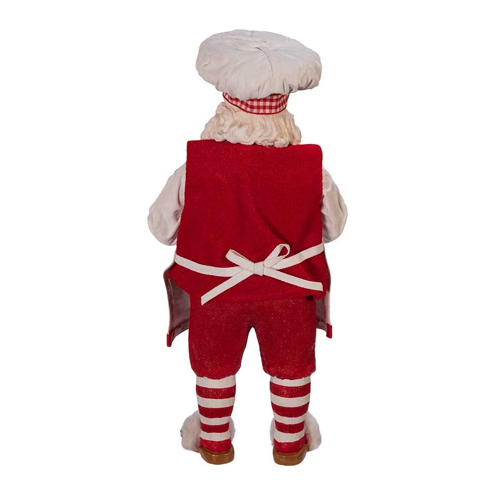 Kurt S. Adler 11“ Fabriché™ Gingerbread Chef Santa