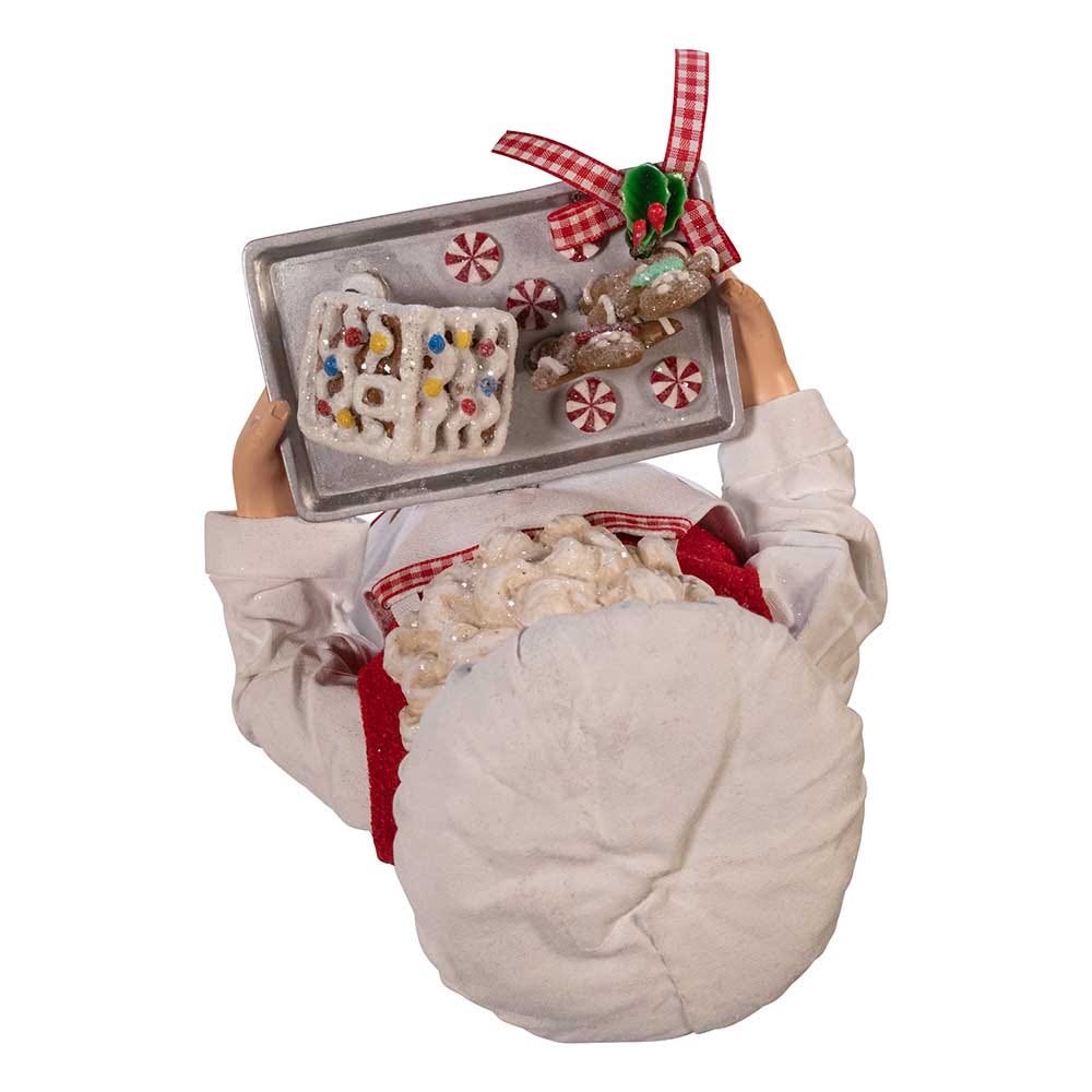 Kurt S. Adler 11“ Fabriché™ Gingerbread Chef Santa