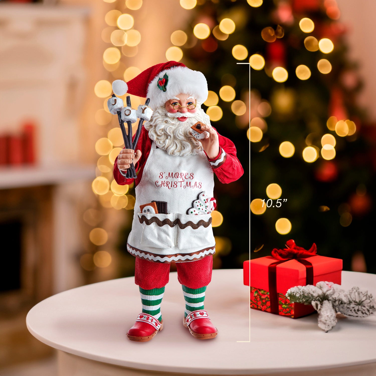 Kurt S. Adler 10.5“ Fabriché™ S'mores Santa