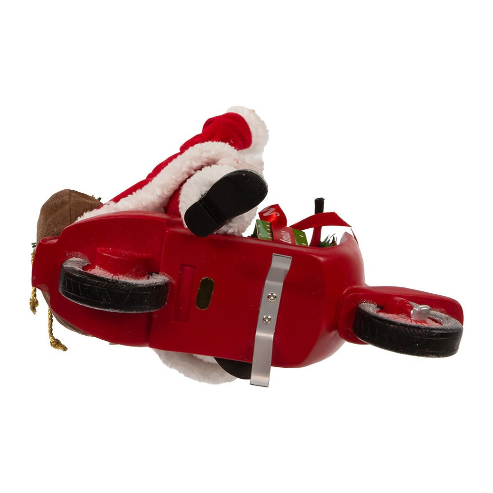 Kurt S. Adler 10“ Fabriché™ Santa On Scooter