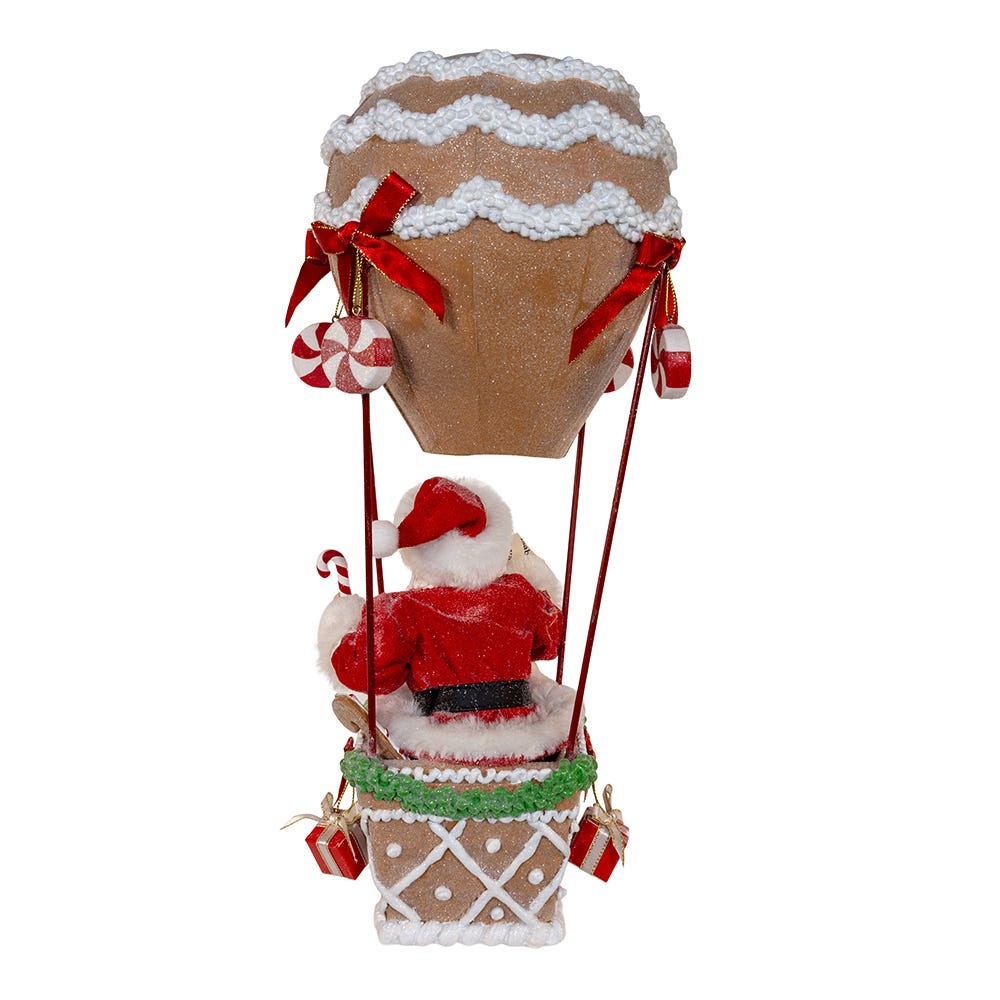 Kurt S. Adler 12“ Fabriché™ Hot Air Balloon Santa