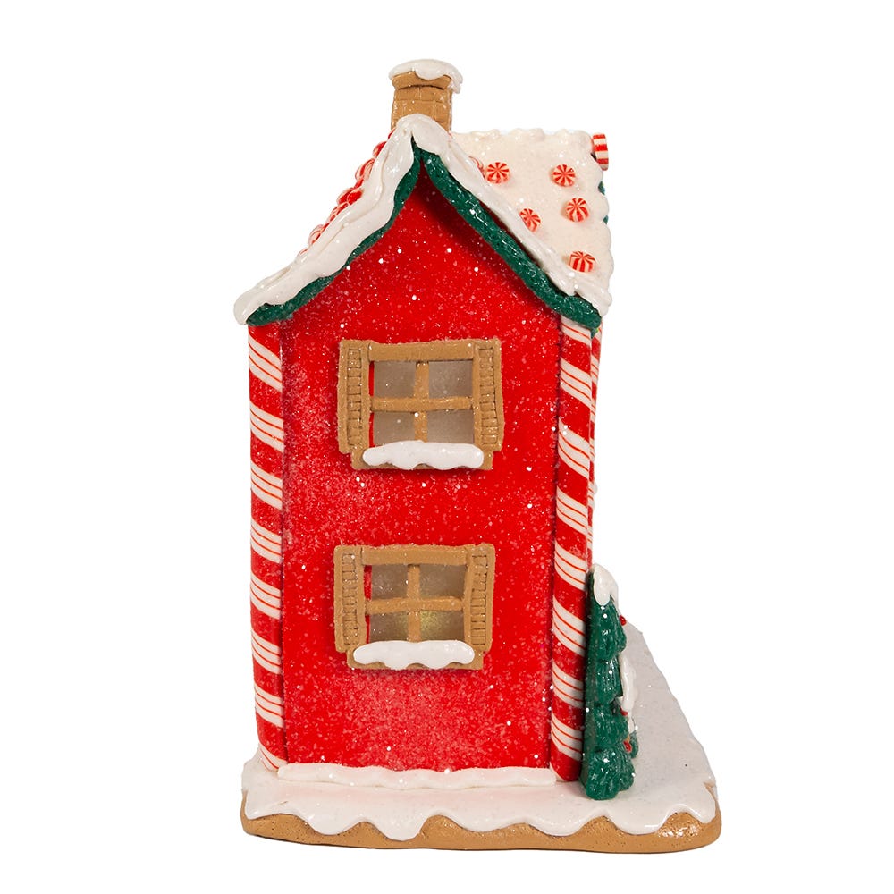 Kurt S. Adler 9.5“ Battery-Operated Lighted Musical Gingerbread House