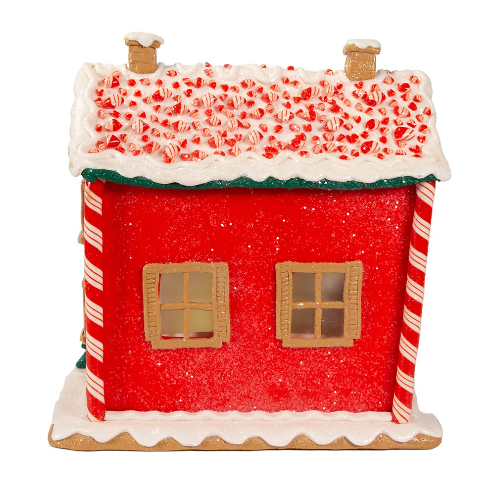 Kurt S. Adler 9.5“ Battery-Operated Lighted Musical Gingerbread House