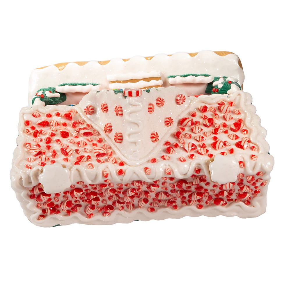 Kurt S. Adler 9.5“ Battery-Operated Lighted Musical Gingerbread House