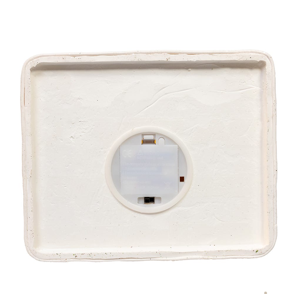 Kurt S. Adler 9“ Battery Operated Gingerbread House With Santa & Ribbon Candy Roof