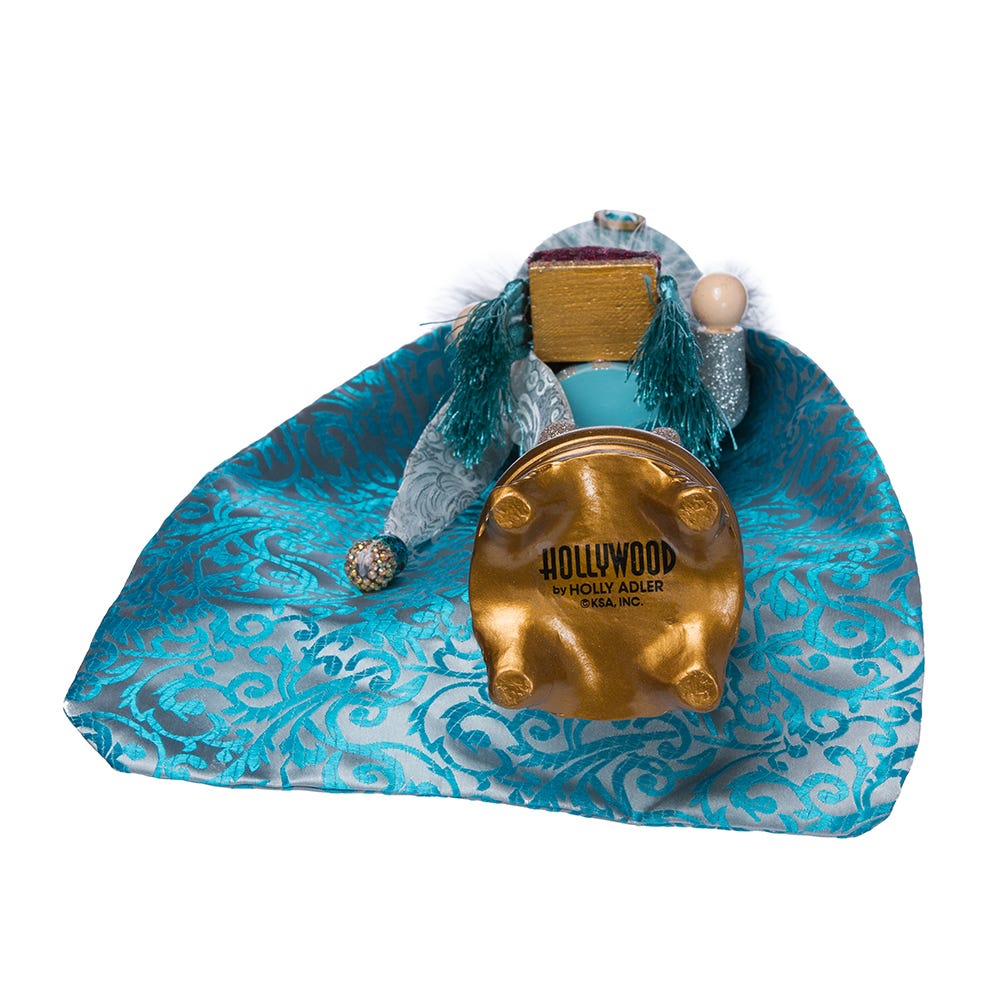 Kurt S. Adler 18“ Hollywood Nutcrackers™ Turquoise King Nutcracker