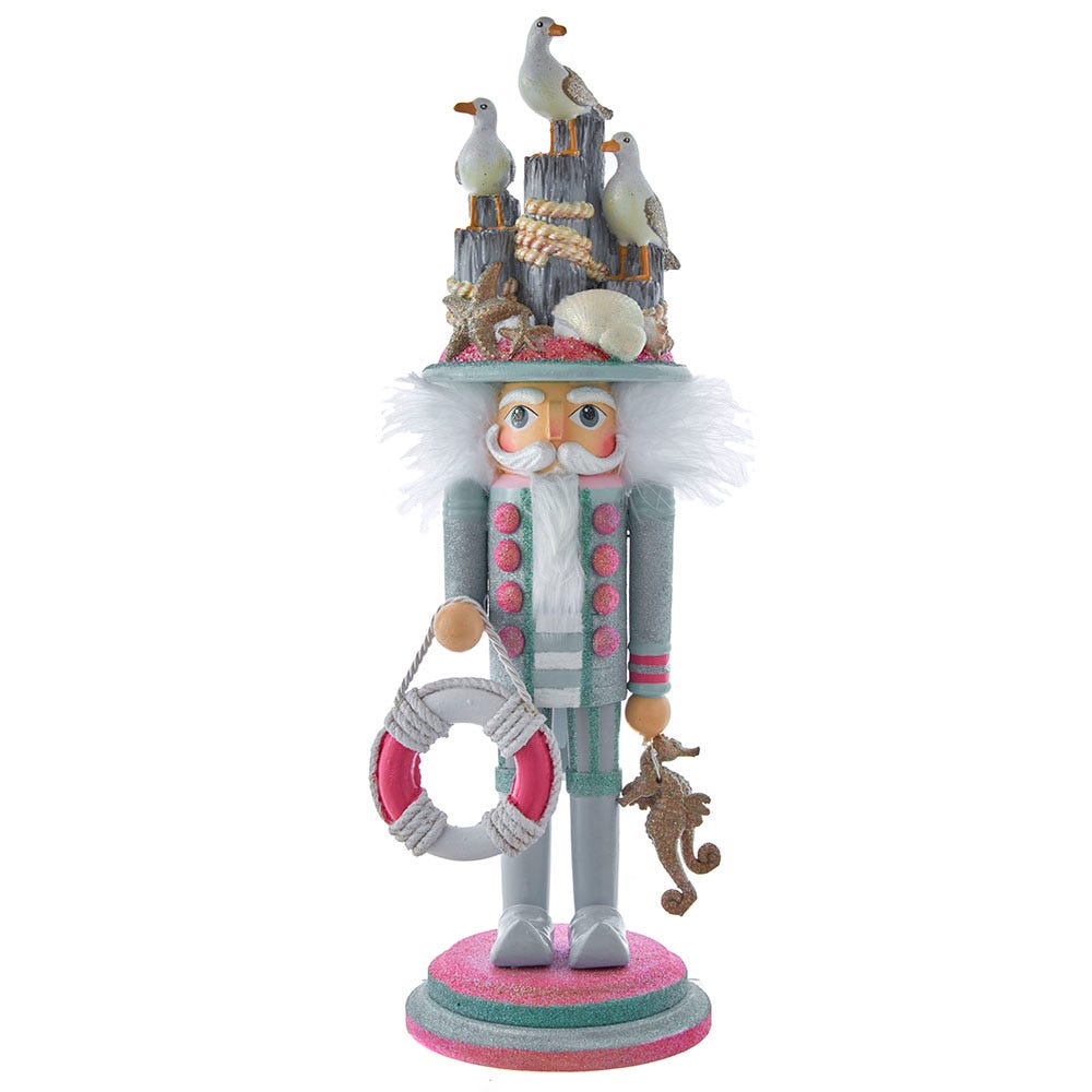 Kurt S. Adler 18“ Hollywood Nutcrackers™ Coastal Seagull Nutcracker