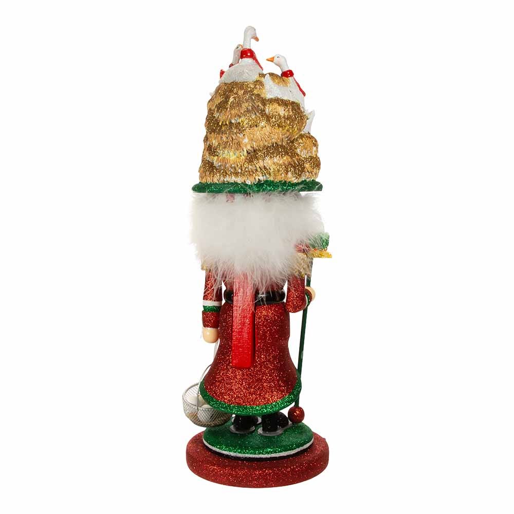 Kurt S. Adler 18“ Hollywood Nutcrackers™ Six Geese A Laying Christmas Nutcracker (6th in Series)