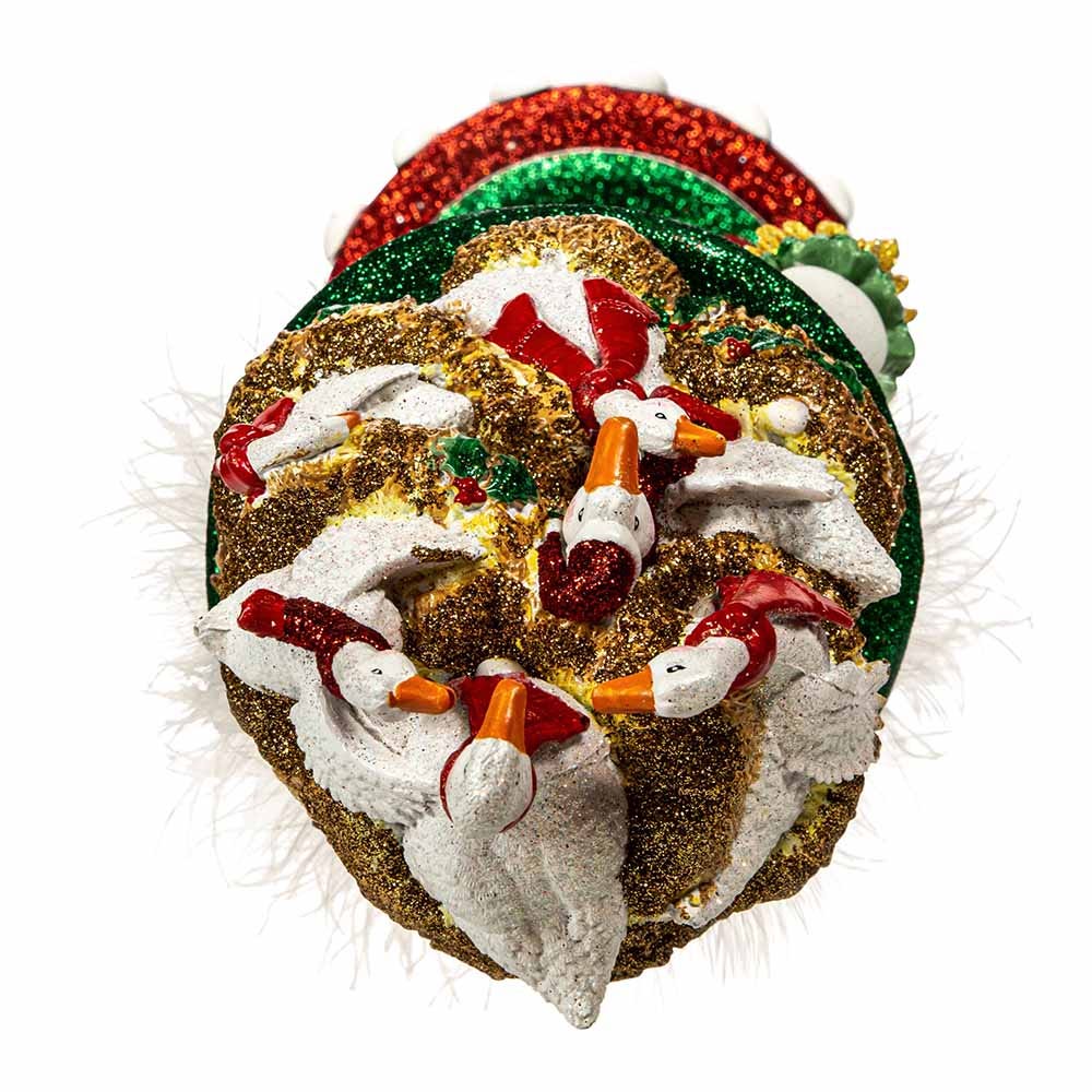 Kurt S. Adler 18“ Hollywood Nutcrackers™ Six Geese A Laying Christmas Nutcracker (6th in Series)