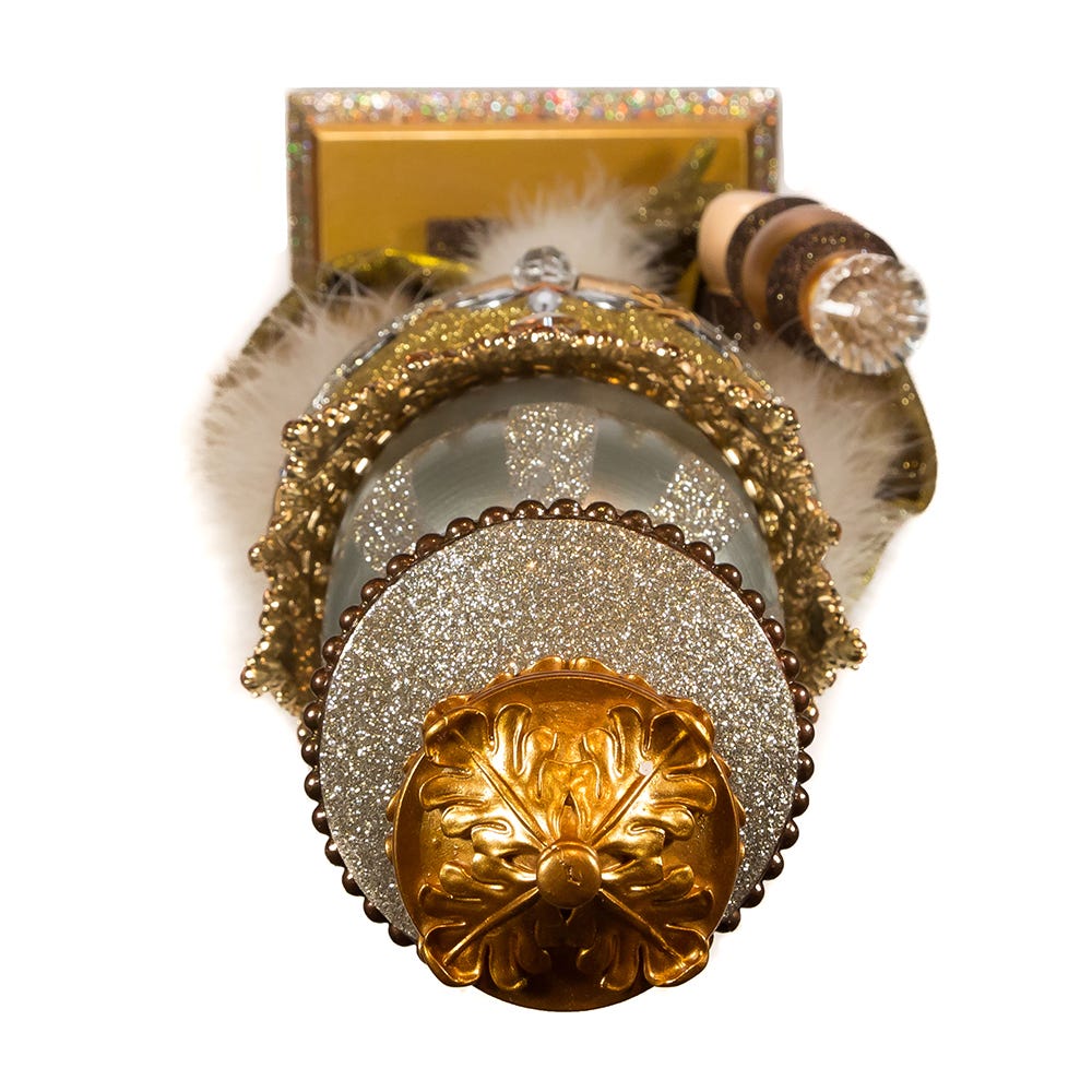 Kurt S. Adler 36“ Hollywood Nutcrackers™ Gold King Nutcracker