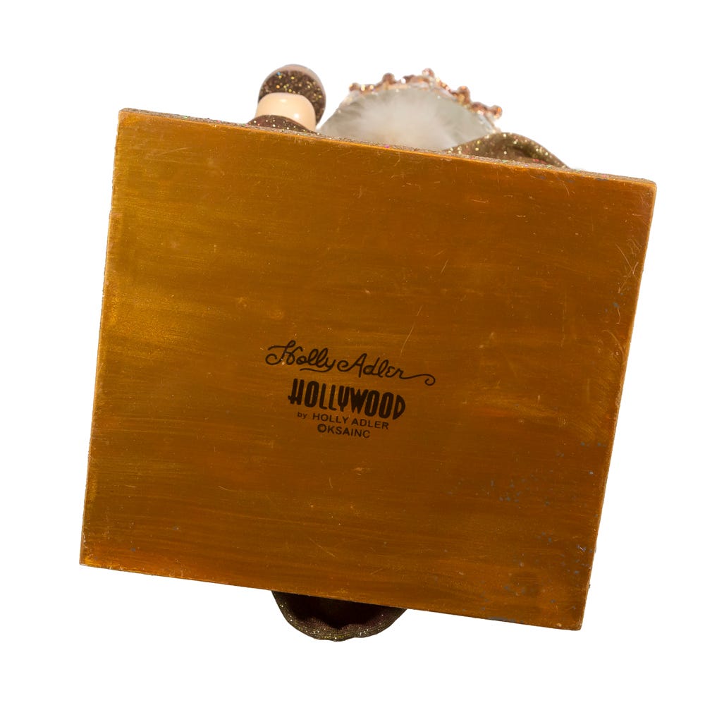 Kurt S. Adler 36“ Hollywood Nutcrackers™ Gold King Nutcracker