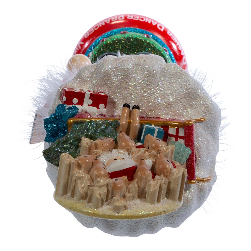 Kurt S. Adler 18“ Hollywood Nutcrackers™ Now Dasher, Now Dancer... Nutcracker (5th in The Night Before Christmas Series)