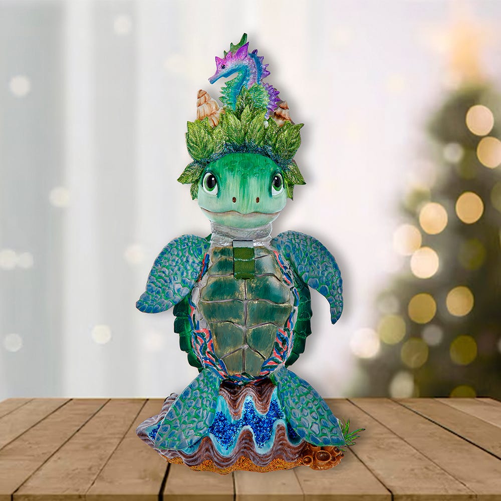 Kurt S. Adler 16“ Hollywood Nutcrackers™ Sea Turtle Nutcracker
