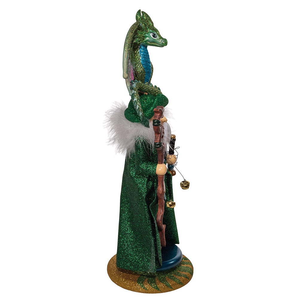 Kurt S. Adler 18“ Hollywood Nutcrackers™ Wizard With Dragon Nutcracker