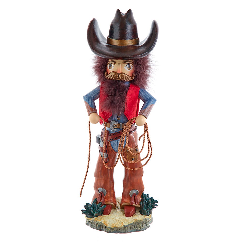 Kurt S. Adler 18“ Hollywood Nutcrackers™ Cowboy With Lasso Nutcracker
