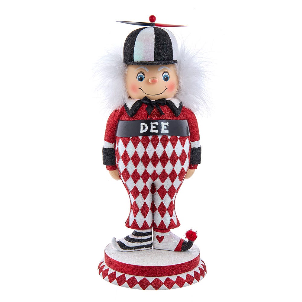 Kurt S. Adler 14.5 Hollywood Nutcrackers™ Tweedle Dee Nutcracker