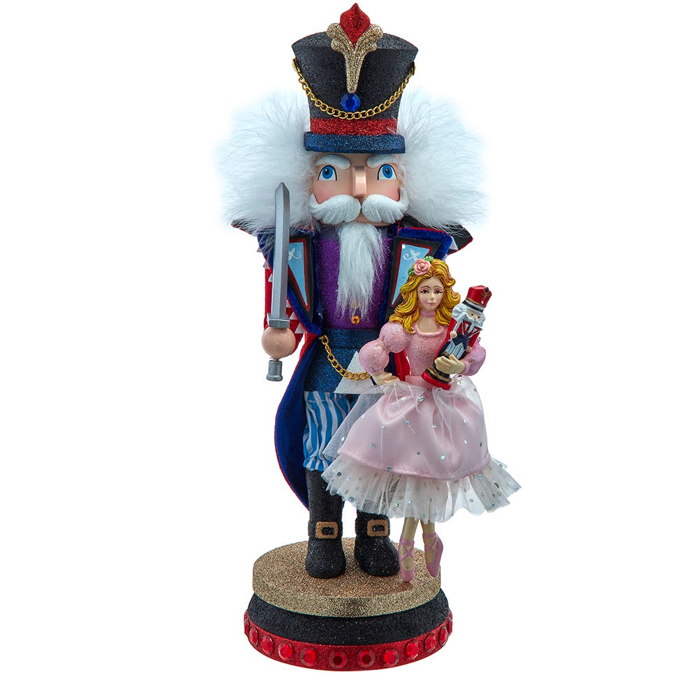 Kurt S. Adler 15β Hollywood Nutcrackersβ’ Prince With Clara Nutcracker