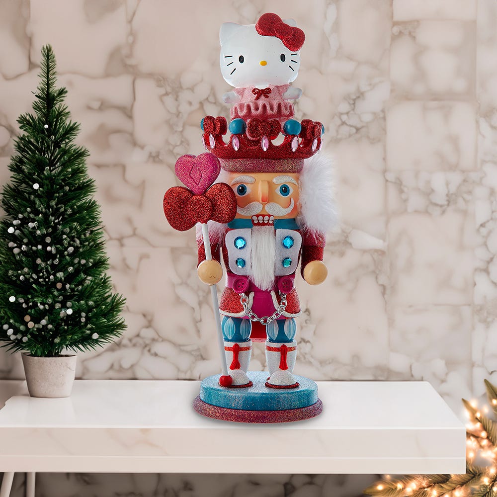Kurt S. Adler 14“ Hollywood Nutcrackers™ Hello Kitty™ Nutcracker