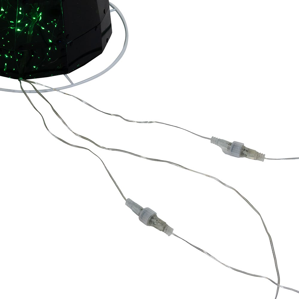 Kurt S. Adler 12“-22“ Lighted Magical Iridescence Holographic Witch & Two Ghosts, 3-Piece Set