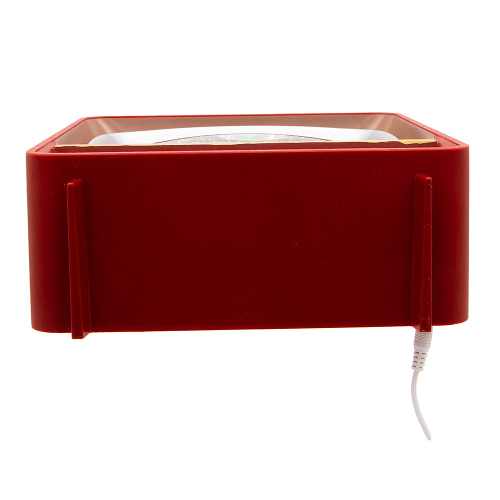 Kurt S. Adler Battery Operated Musical Water Santa TV Lantern