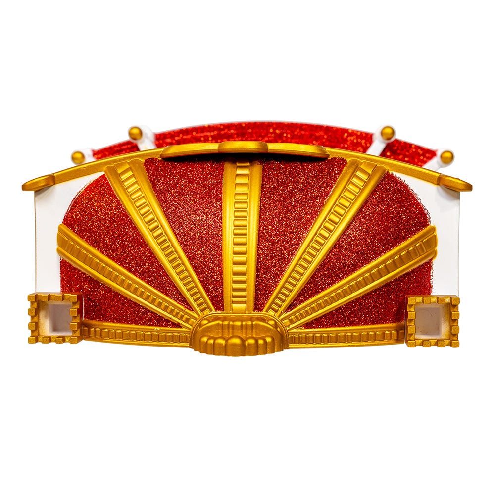 Kurt S. Adler 9.25“ Battery Operated USB LED Lighted Ballet Theater Lantern With Spinning Glitter Water