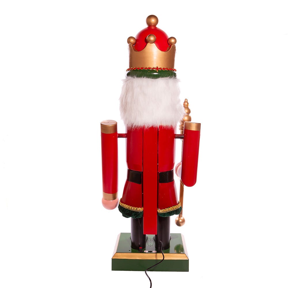 Kurt S. Adler 43“ LED Lighted Musical Collapsible Nutcracker