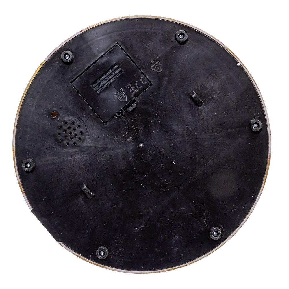 Kurt S. Adler 11.1“ Battery Operated Multicolor LED Lighted Musical Santa Carousel With Motion Table Piece